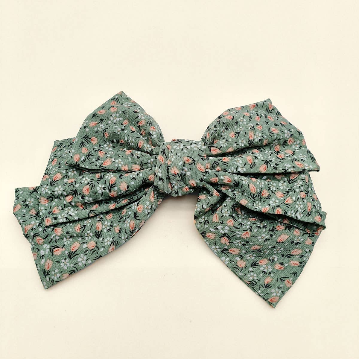 NEW THREE-LAYER KNOTTED LARGE BOW HAIRPIN_CWAHA0852