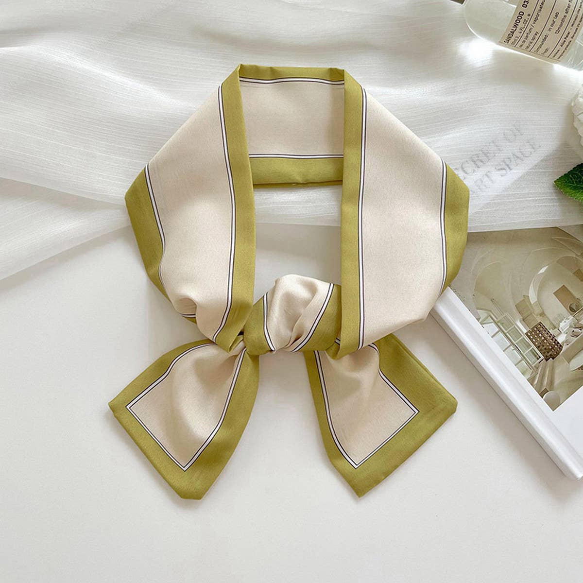 Long Thin Ribbon Scarf ? Ponytail, Neck, or Purse
