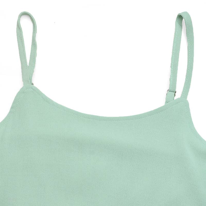 Casual Solid Irregular Split Hem High Waist Dress