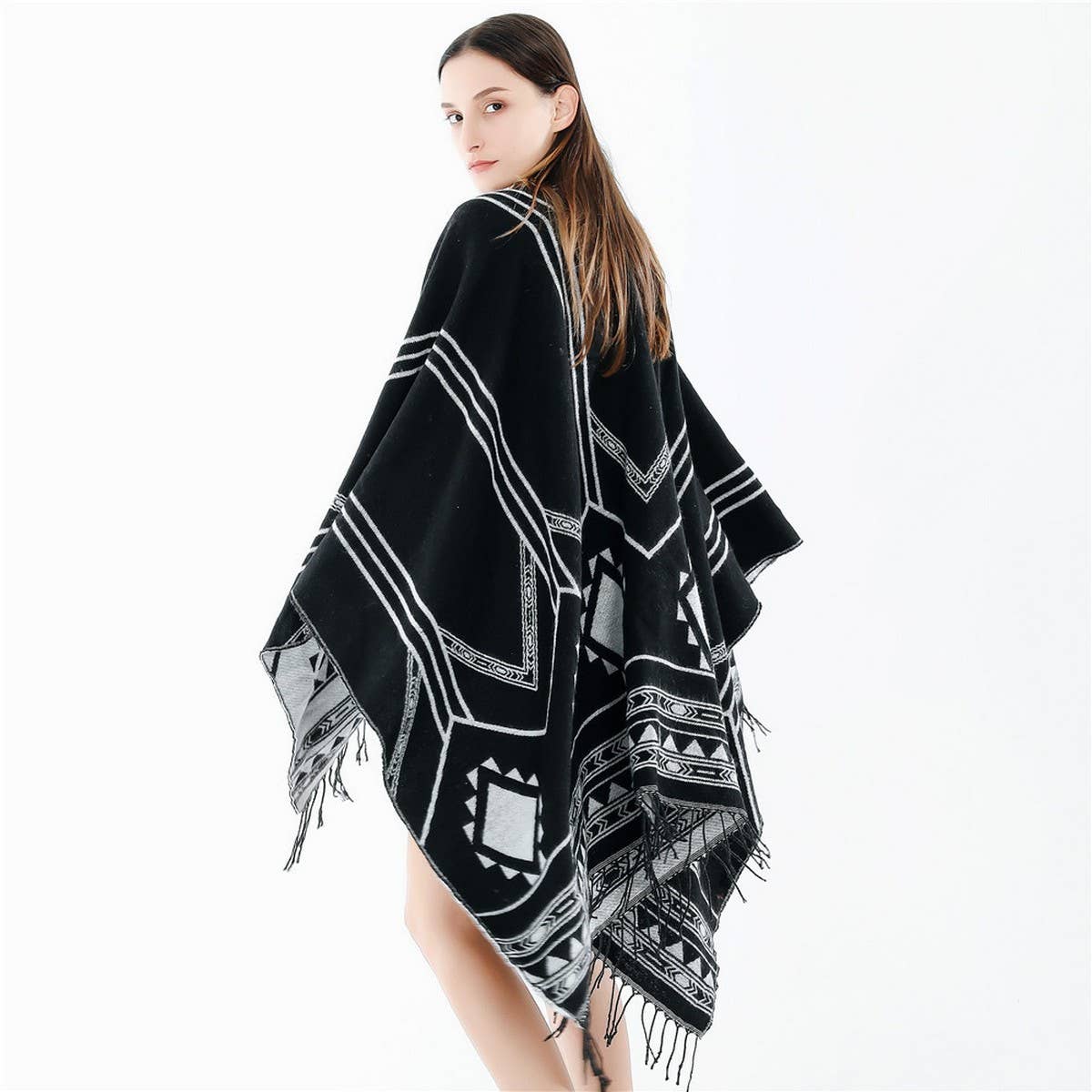 NEW FASHION WARM HIGH-END FAUX CASHMERE SHAWL