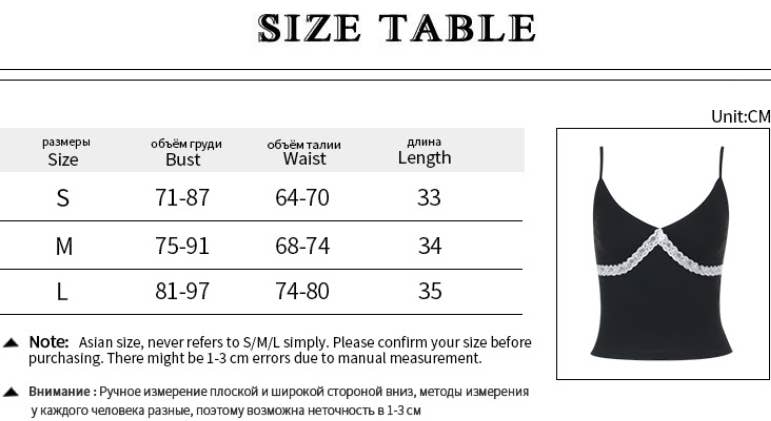 CWTTK0864_SEXY V-NECK LACE STRIPED TANK TOP