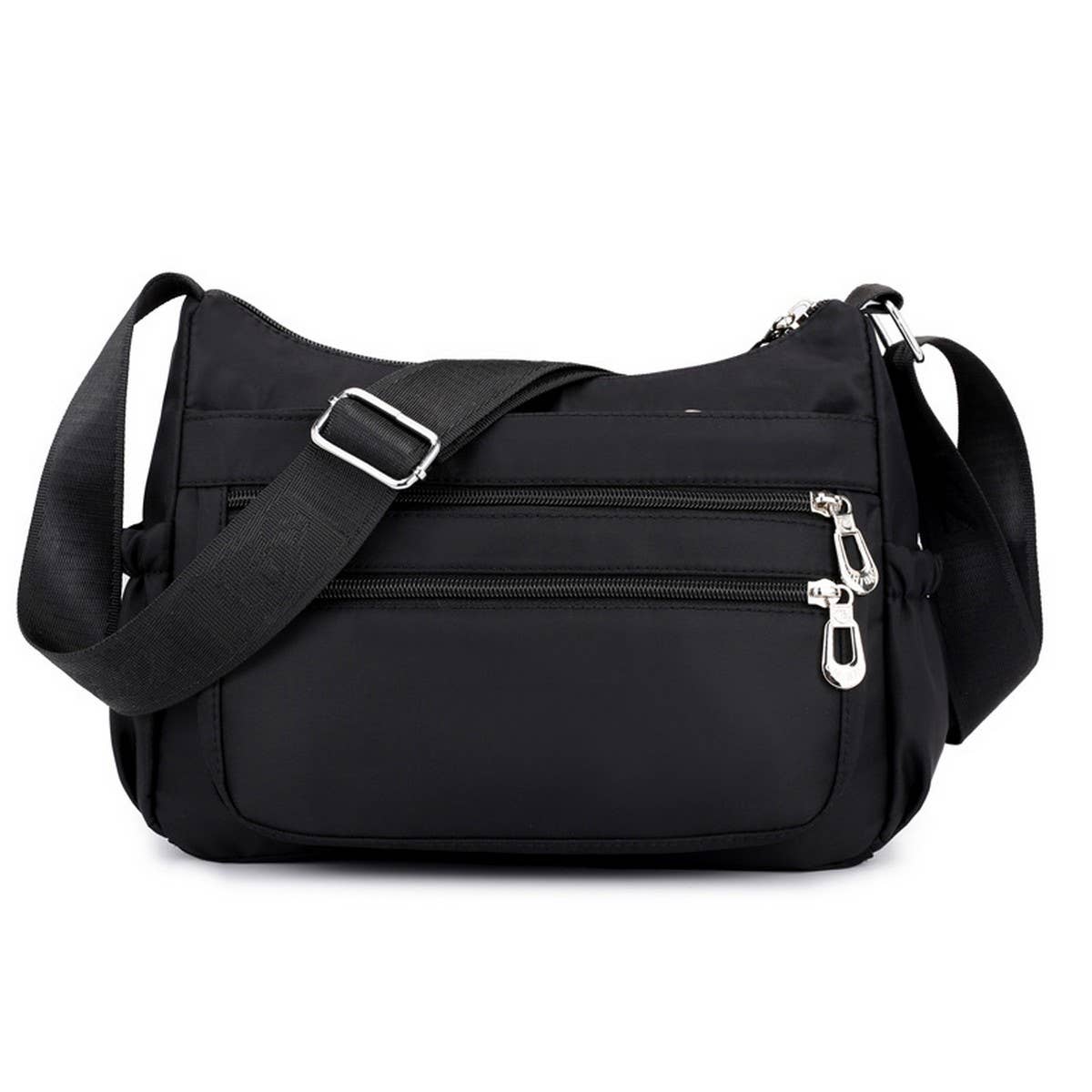 NYLON WATER-REPELLENT CROSSBODY SHOULDER BAG_CWASC1744