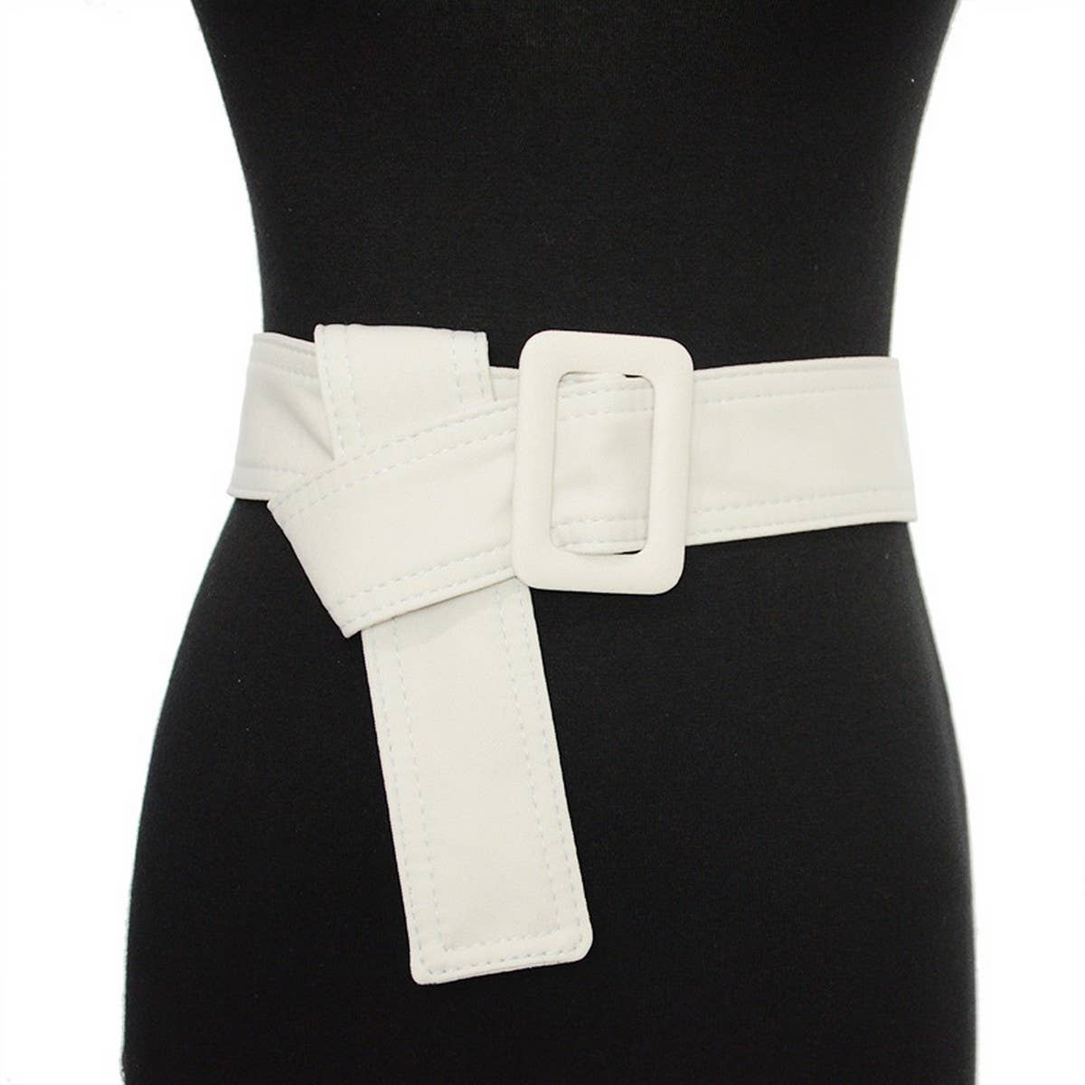 NEW WOMEN'S CASUAL SOLID COLOR WIDE GIRDLE_CWABE0494