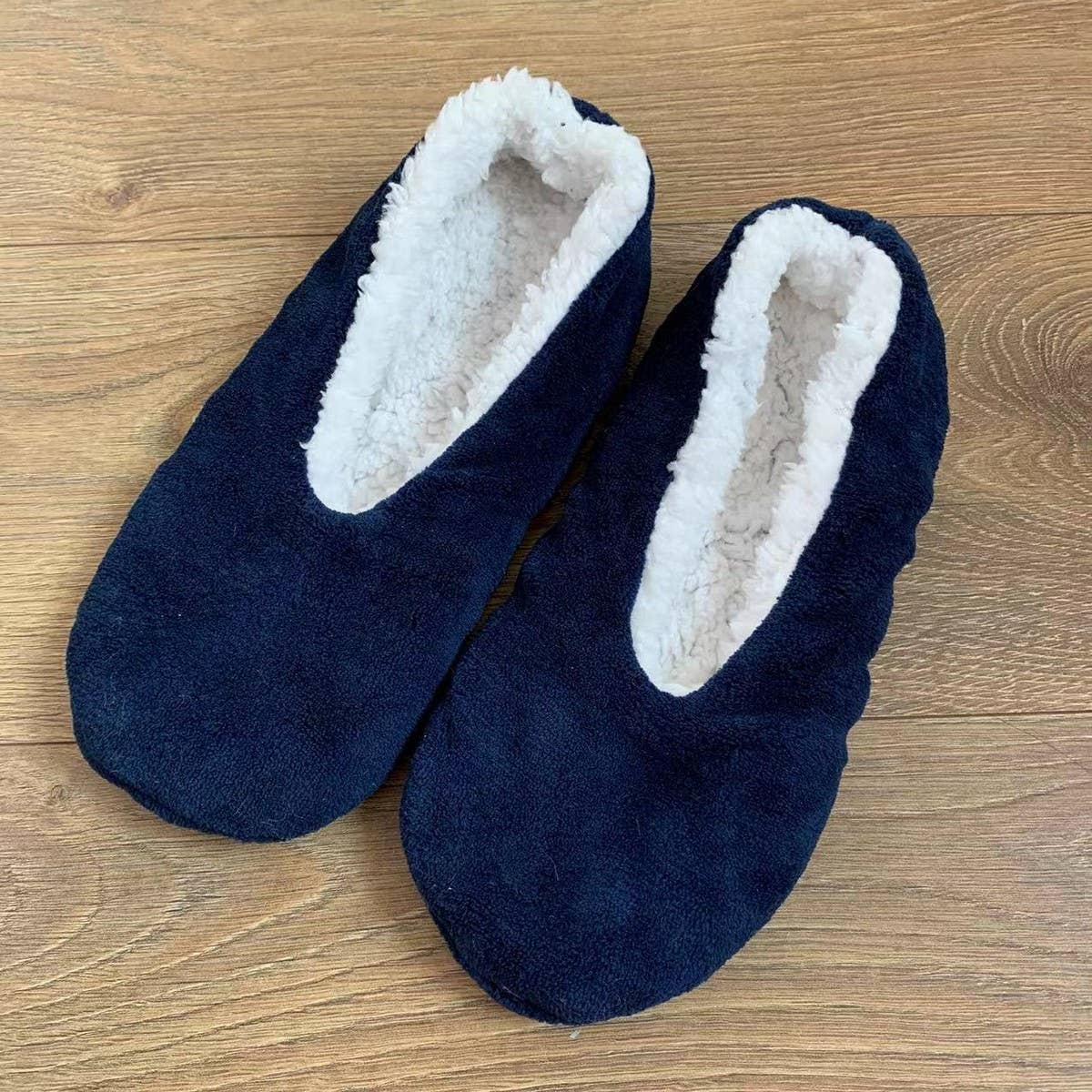 ADULT MEN'S INDOOR HOME SHOES THICKENED VELVET_CWMS1186