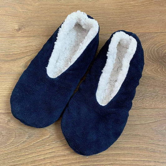 ADULT MEN'S INDOOR HOME SHOES THICKENED VELVET_CWMS1186