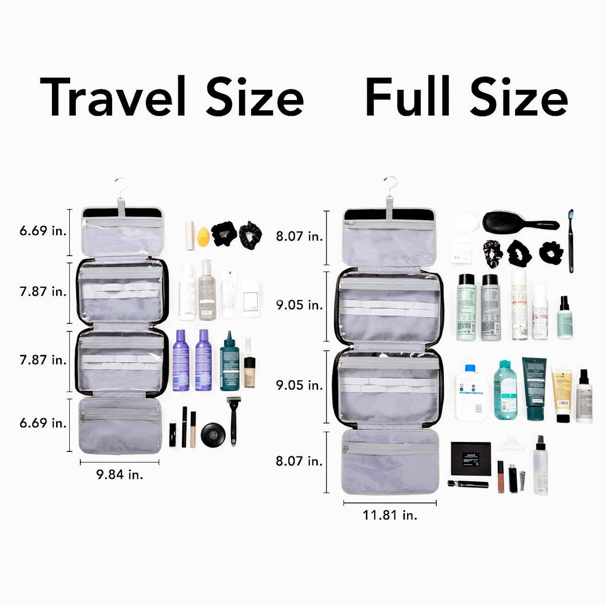 TRAVEL COSMETIC JEWELRY WATERPROOF COSMETIC BAG_CWAB2365