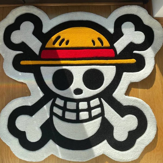 Thick Cartoon Rug, Trendy Wabi-Sabi Gaming Mat