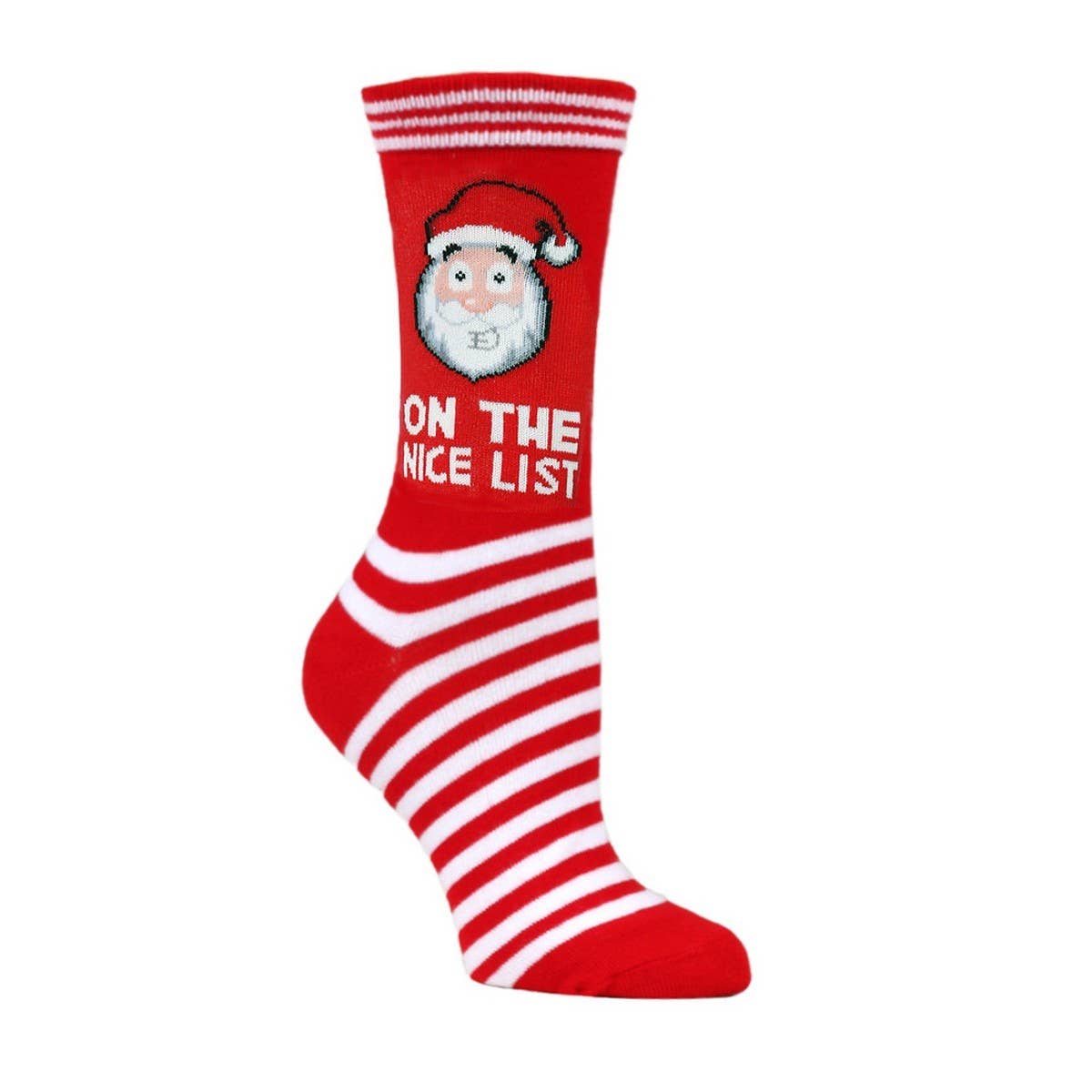 CWMM10092_CHRISTMAS REINDEER  CREW SOCKS UNISEX