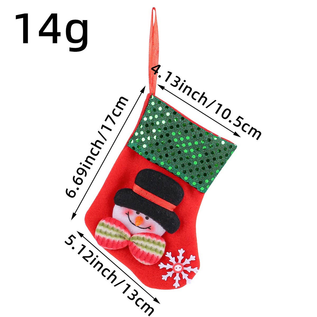 CHRISTMAS DECORATIONS WITH VARIOUS CHRISTMAS SOCKS