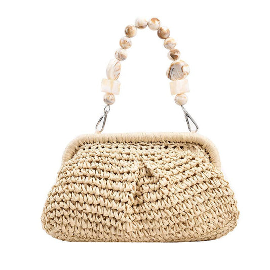Trendy weaving of vacation beach bags