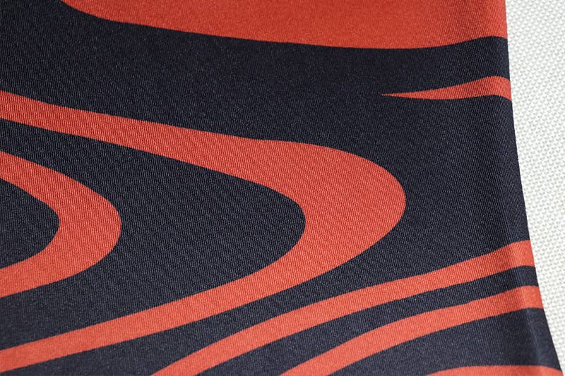 DRESS WITH HALF HIGH NECK AND LONG SLEEVES