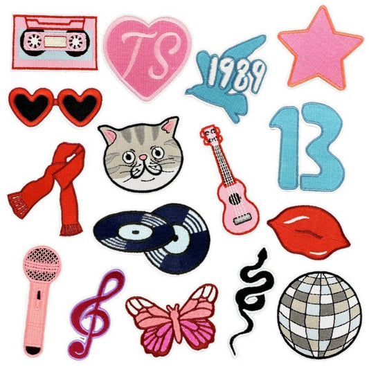 PERSONALIZED GRAFFITI EMBROIDERY CLOTHING PATCH_CWMM4054