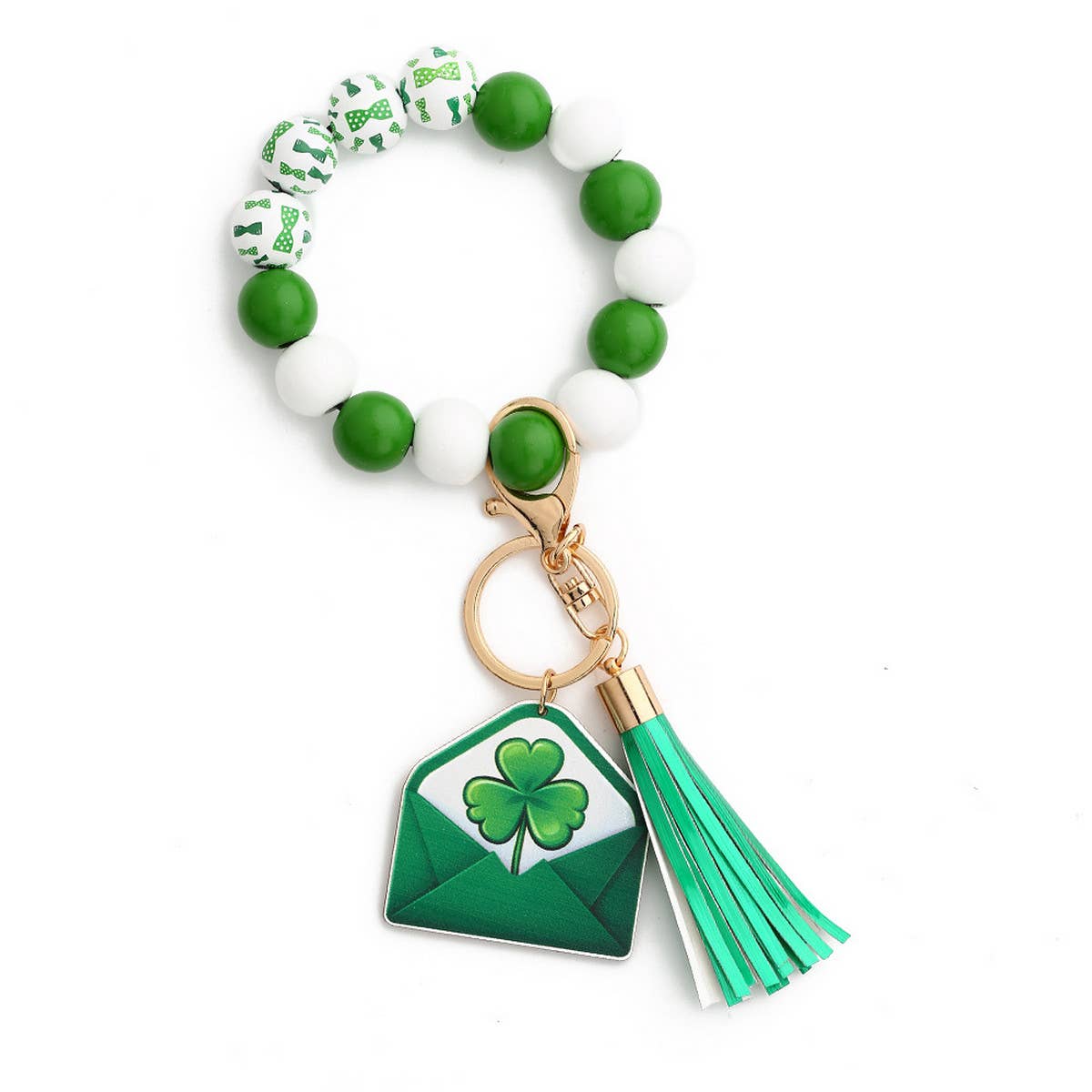 2024 NEW GREEN CLOVER PENDANT KEYCHAIN_CWMM1329