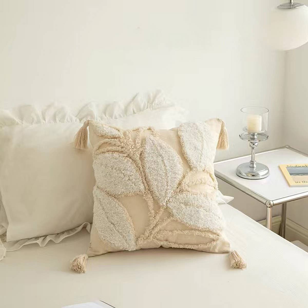 Plush Throw Pillow Cover for Sofa & Lumbar Support_CWMM7701