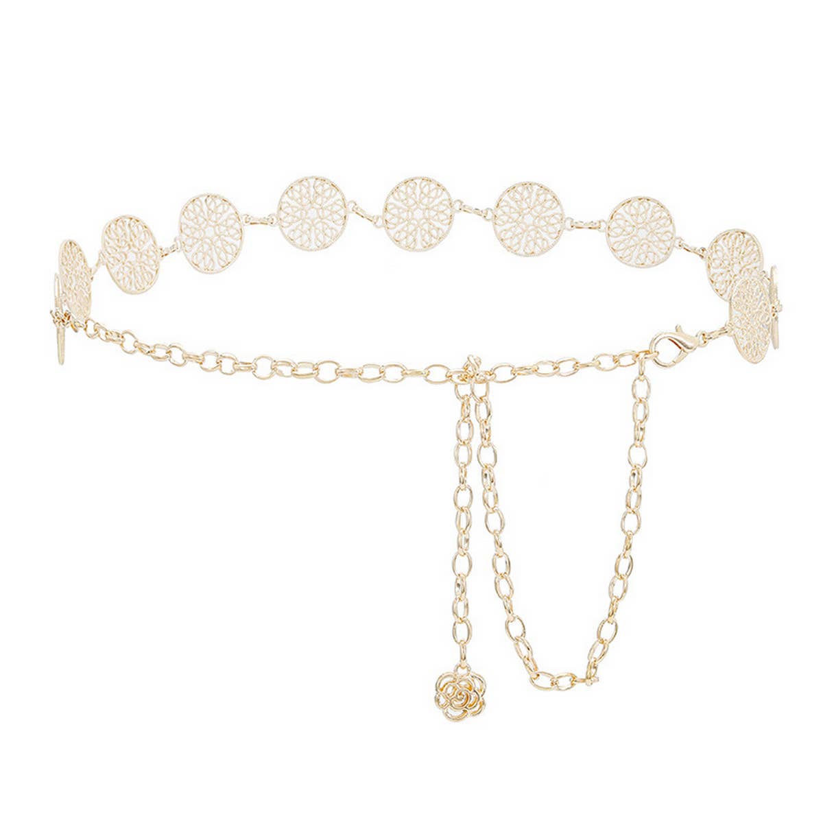 CWABE0888_FASHIONABLE METAL CHAIN DECORATIVE WAIST CHAIN