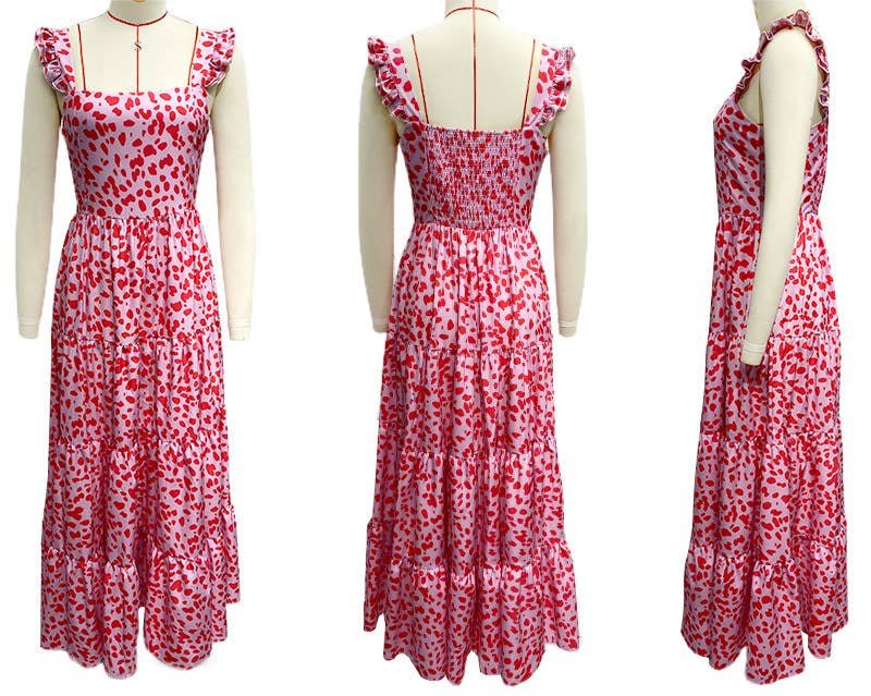 FLOWING BOHEMIAN HALTER DRESS