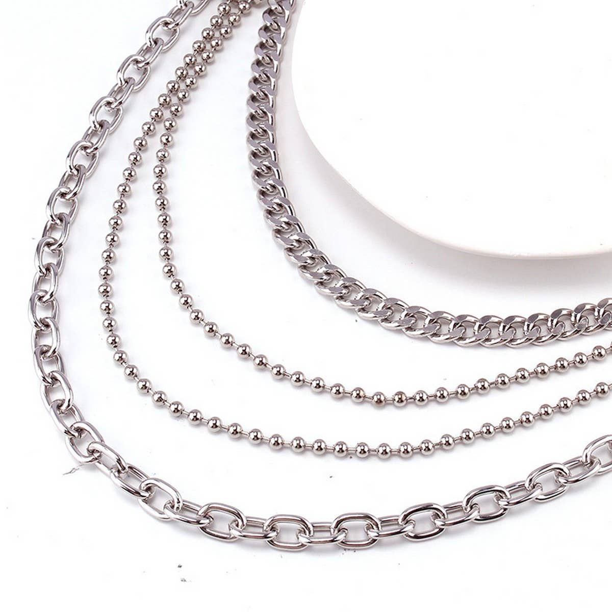 HIP HOP PUNK STYLE METAL PANTS CHAIN