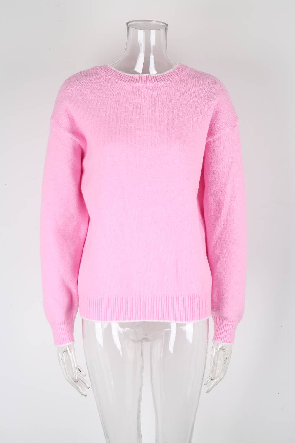 Bowknot is lace-up back sexy back sweater