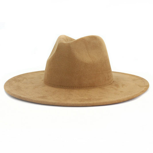 MEN'S AND WOMEN'S WIDE BRIM HATS WITH FLAT BRIM_CWAH1766
