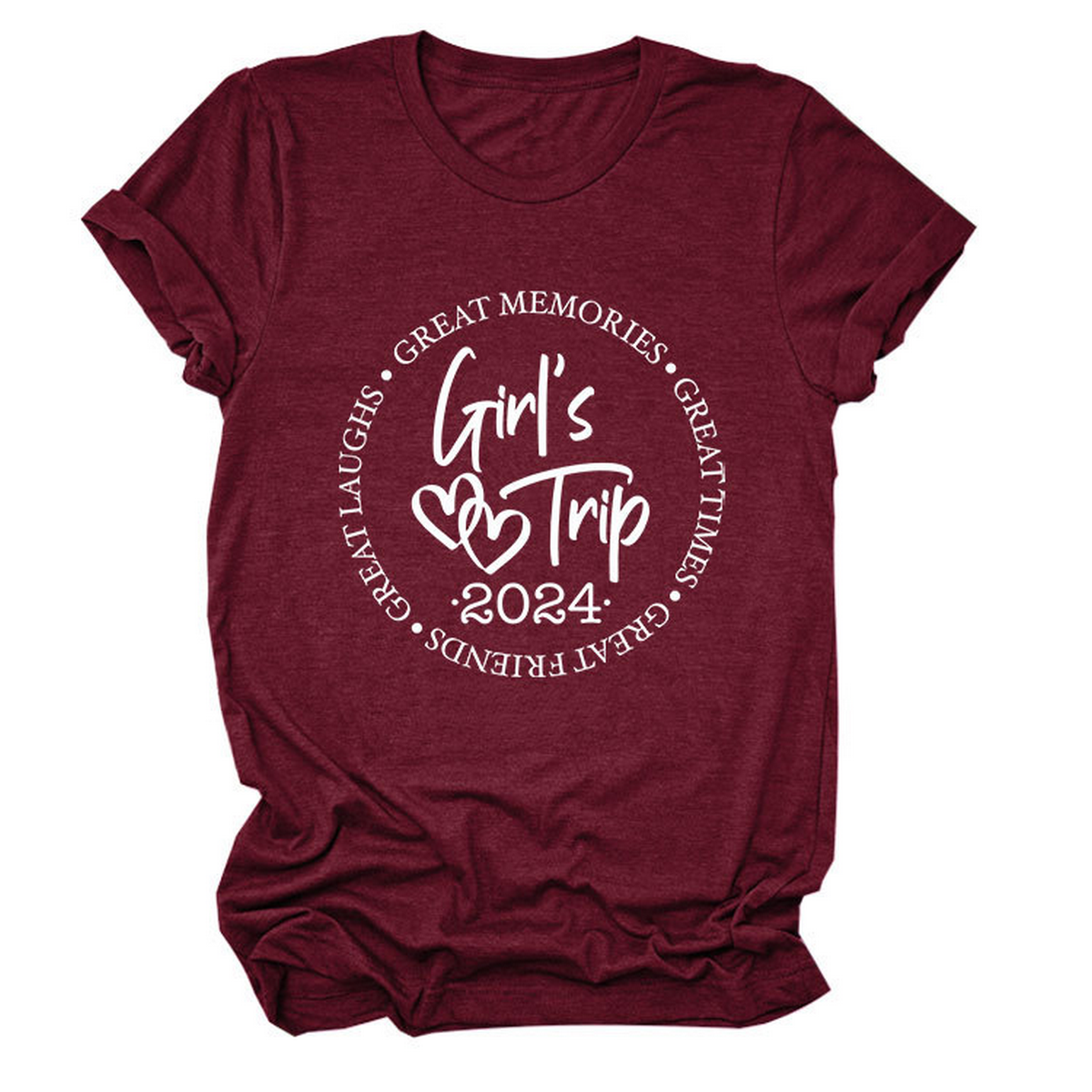 Women??¢s Casual Crew Neck T-Shirt, Loose Fit_CWTTS1471