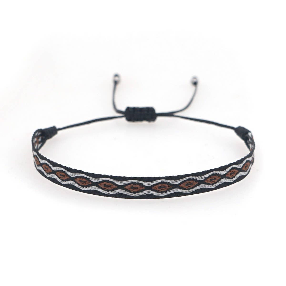 ETHNIC STYLE NYLON RIBBON RETRO HANDMADE BRACELET_CWMM3870