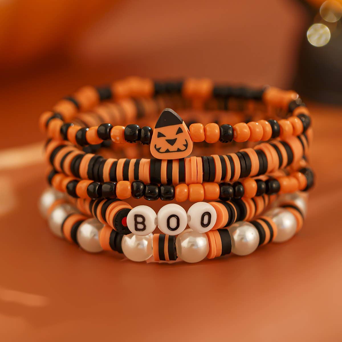 PERSONALIZED SIMPLE BAT CRYSTAL BRACELET SET_CWMM3106