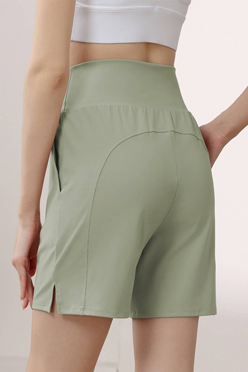 CWBSS0451_LOOSE HIGH WAIST SPORTS FITNESS YOGA PANTS