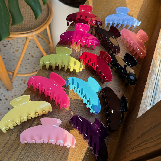 Dopamine Hair Claw ? Jelly Color Y2K Clip