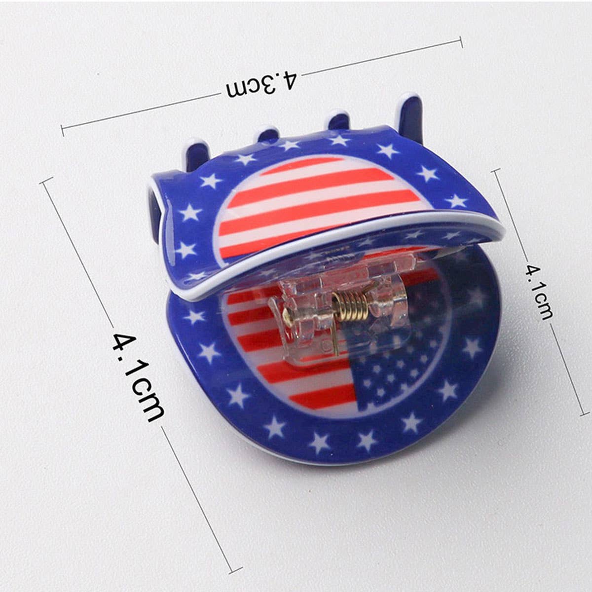 CWAHA5148_NEW ARRIVAL CUTE INDEPENDENCE DAY PRINT HAIRPIN