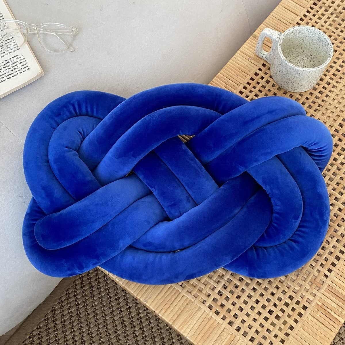FRIED DOUGH TWISTS PLUSH PILLOW CUSHION