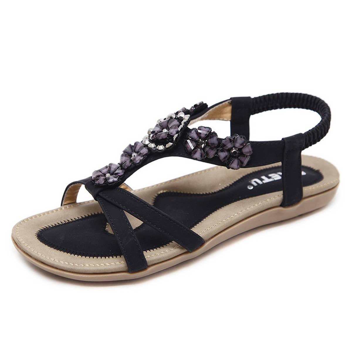 BOHEMIAN FLORAL RHINESTONE SANDALS_CWSHS0482