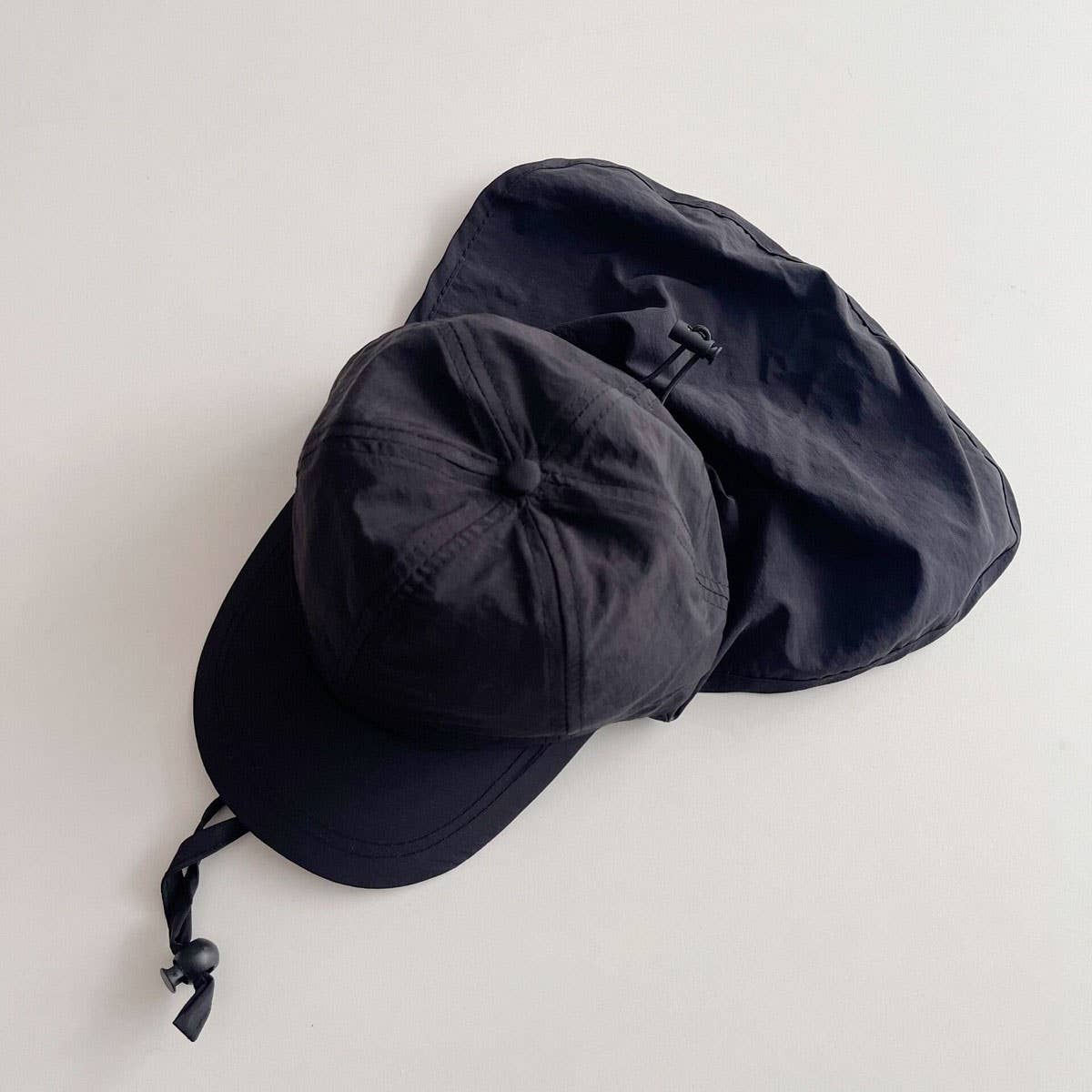 SUMMER THIN CHILDREN'S SUN PROTECTION CAPE HAT_CWAH2875