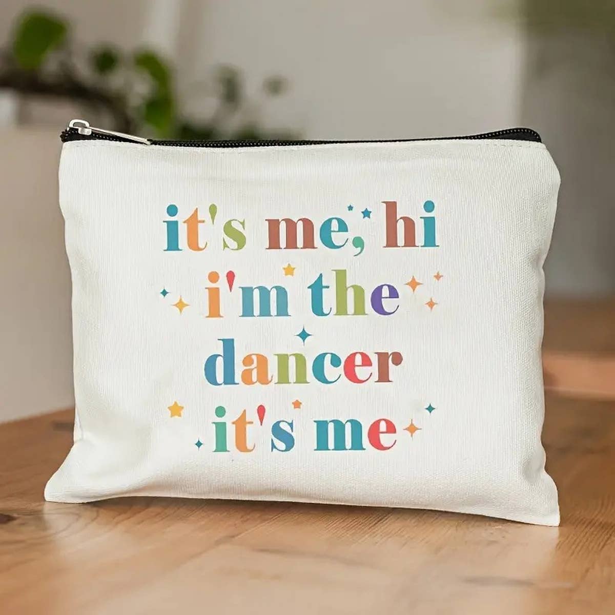 SIMPLE LETTERS WATERPROOF COSMETIC BAG_CWAB1780