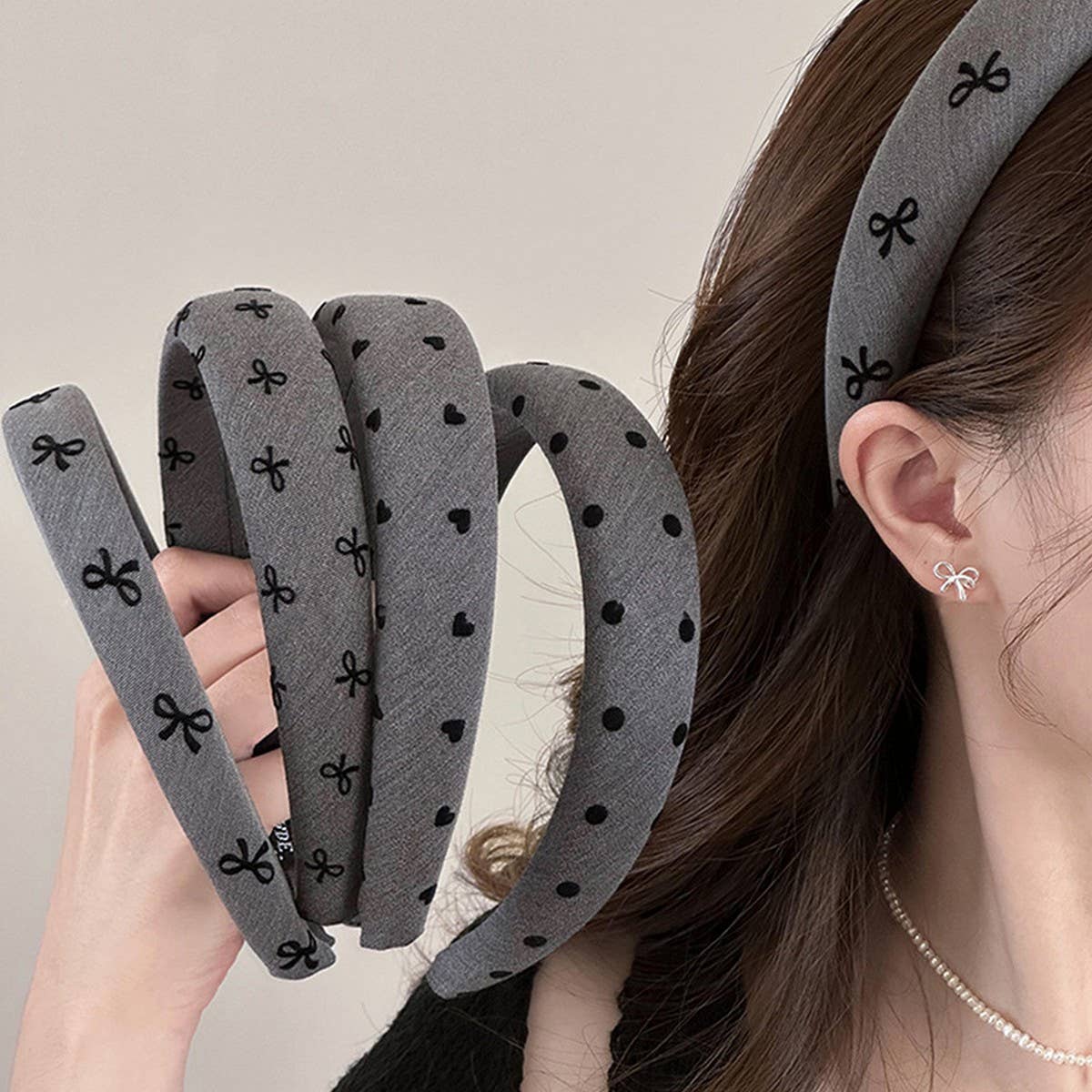 HEADBAND HIGH TOP ELEGANT HAIRPIN HEADDRESS