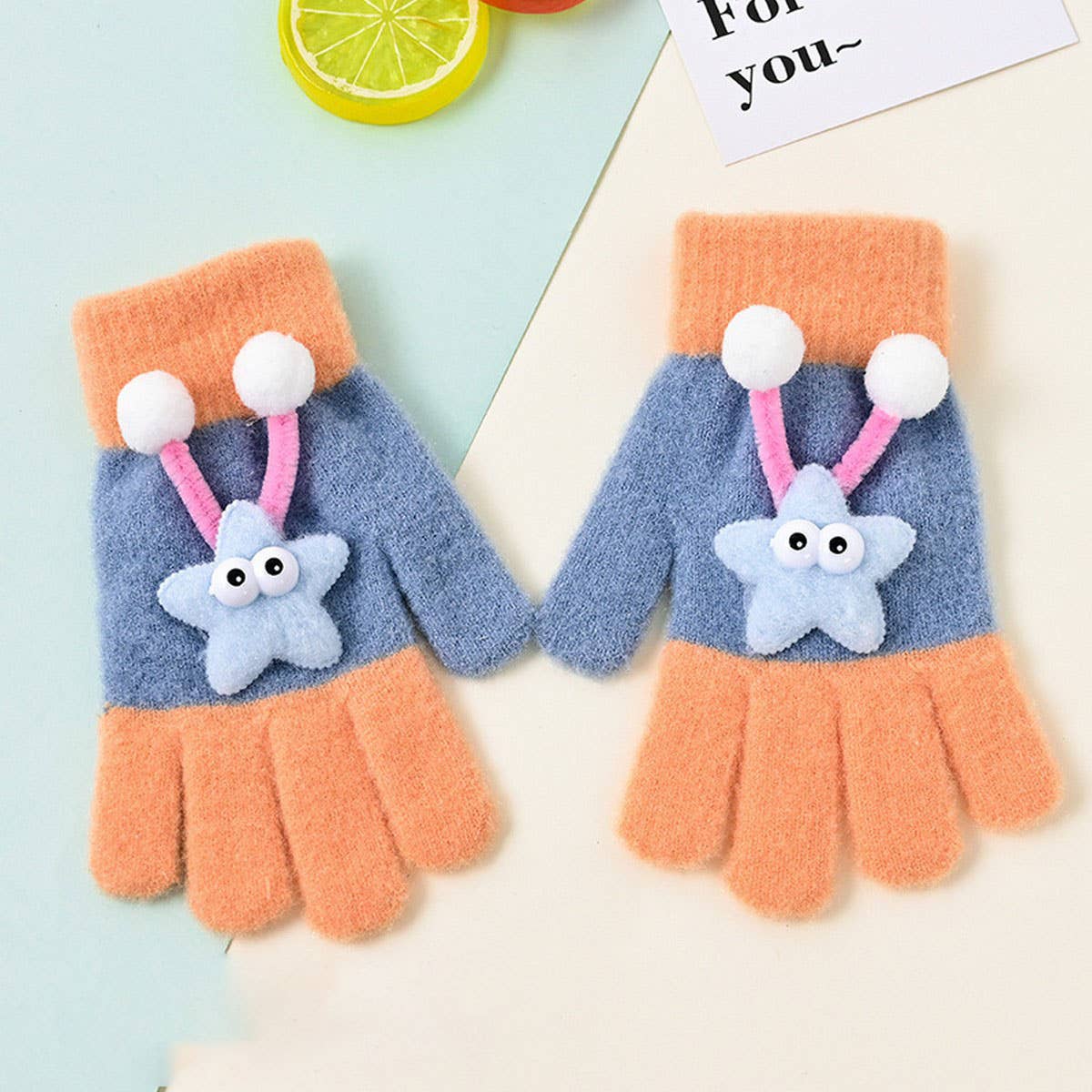 CWAG00589_KIDS WINTER WARM FINGERED GLOVES (AGES 3-6)