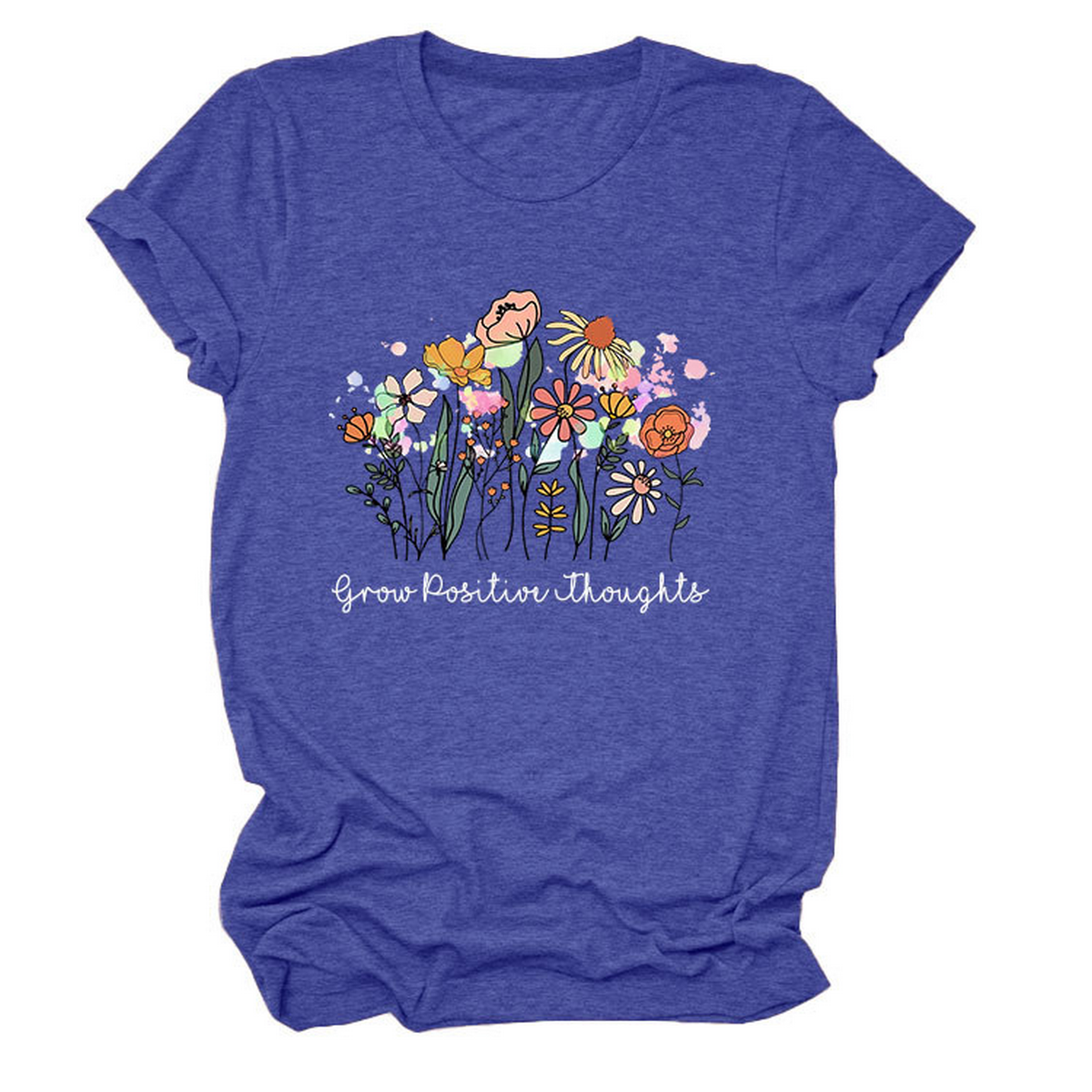 Women??¢s Casual Crew Neck T-Shirt, Soft Fit_CWTTS1488