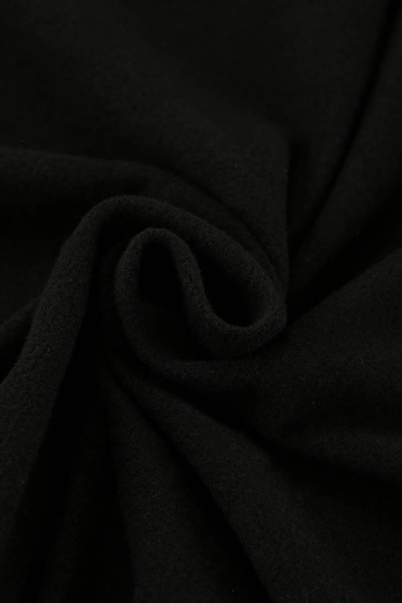 CWSPJ0183_MILK SILK BLACK PAJAMAS AND HOME WEAR SUIT