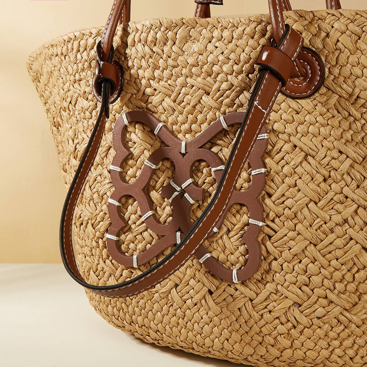 WOMEN HOT SELLING HAND-HELD SHOULDER STRAW BAG_CWAB1978