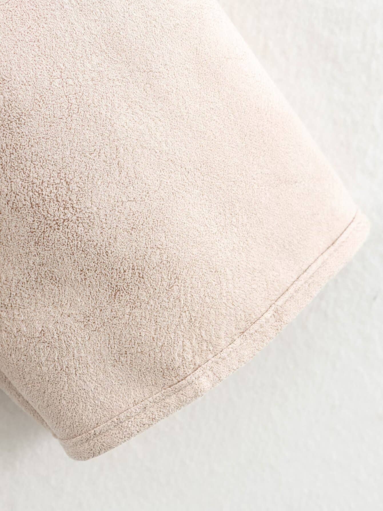 Fashionable fur one-piece loose thickened coat