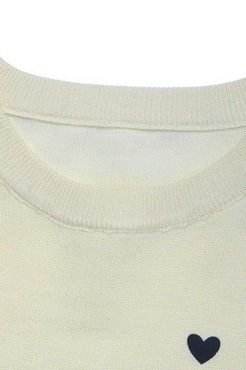 CWTBLL1233_HEART PRINT CREW NECK KNITTED SWEATER