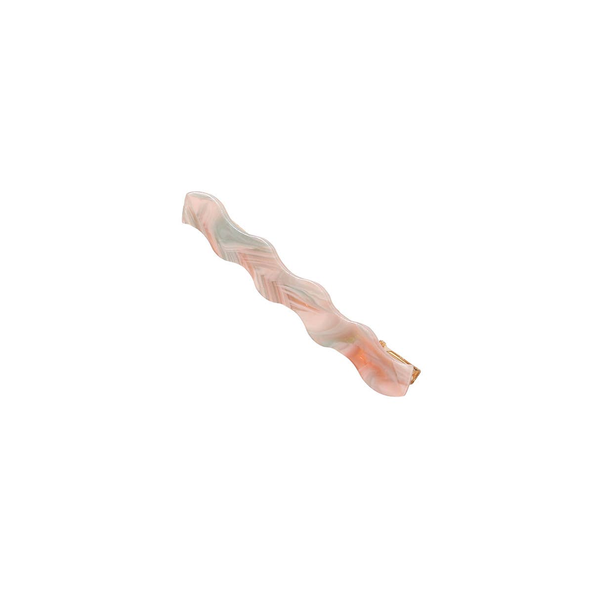 ACETIC ACID HAIR CLIP SIMPLE GIRL ONE WORD CLIP