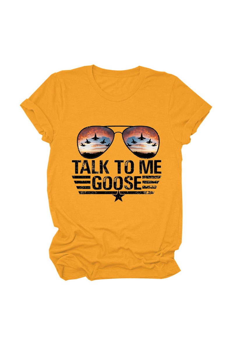 CWTTS1547_SUMMER LETTER PRINT SHORT-SLEEVED T-SHIRT