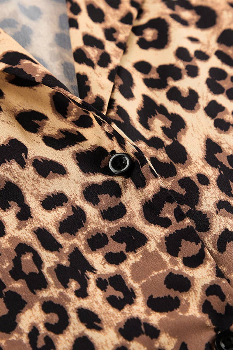 CWSPJ0094_LEOPARD PRINT LONG SLEEVE PANTS PAJAMA SET