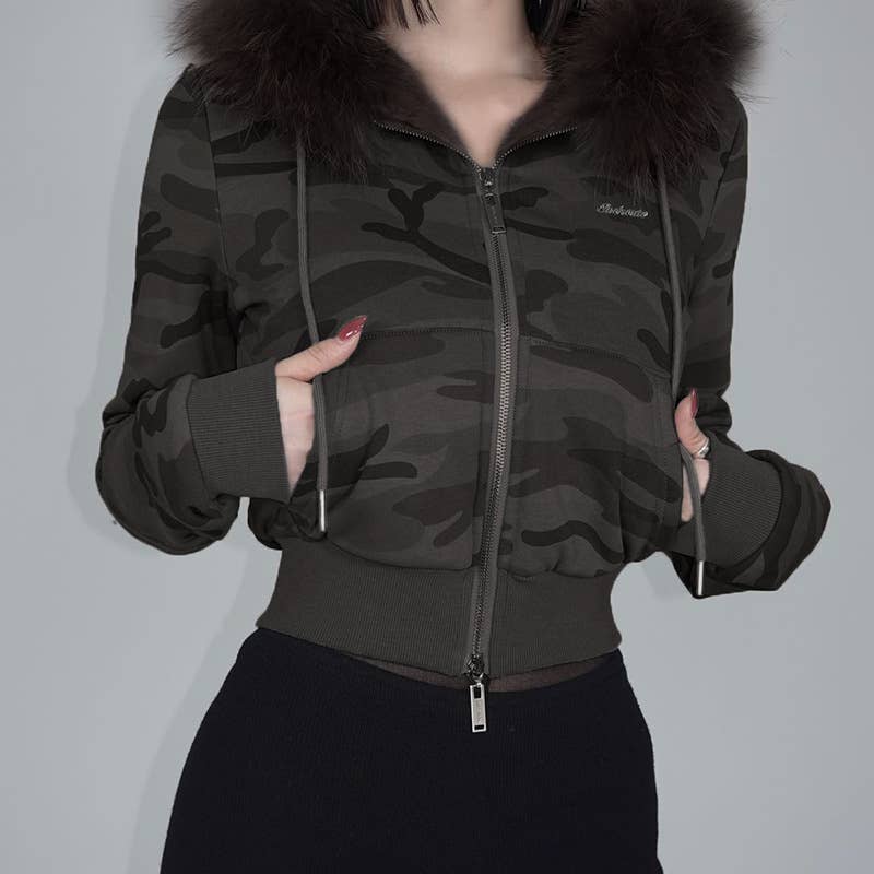 ALL-IN-ONE SLIM-FIT DOUBLE ZIPPER SHORT JACKET