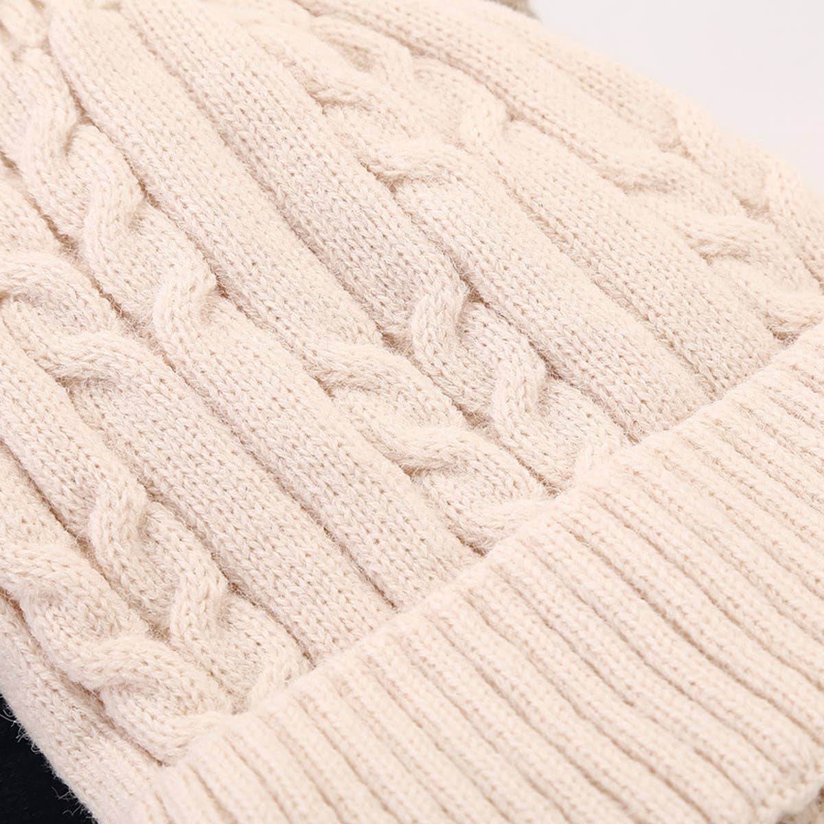 2024 NEW STYLE POM POM KNITTED HAT_CWAH1611