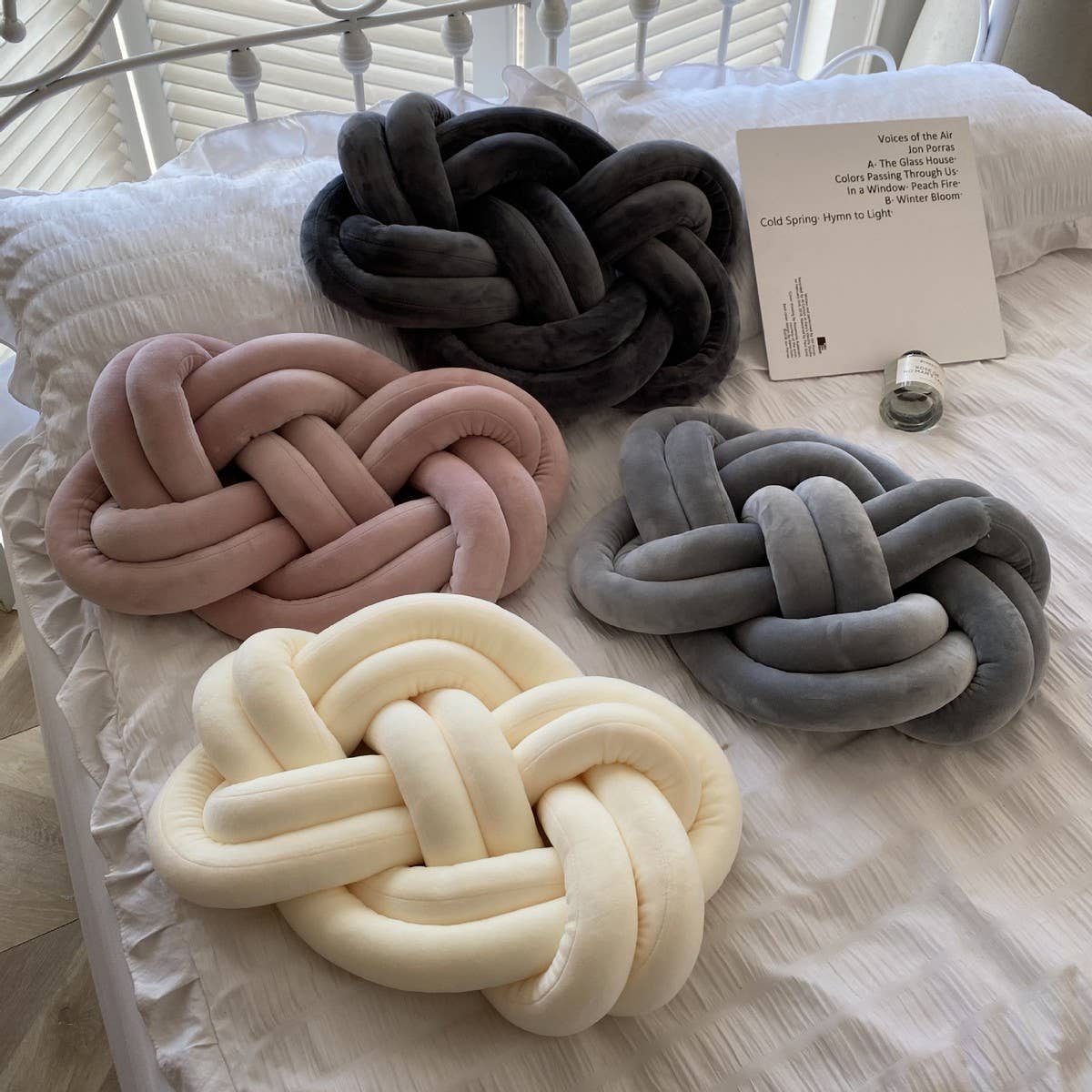 FRIED DOUGH TWISTS PLUSH PILLOW CUSHION