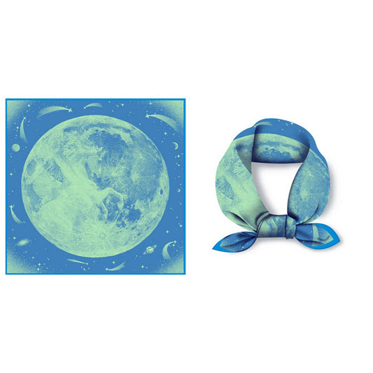 Travel Scarf - Versatile Starry Sky Printed Shawl