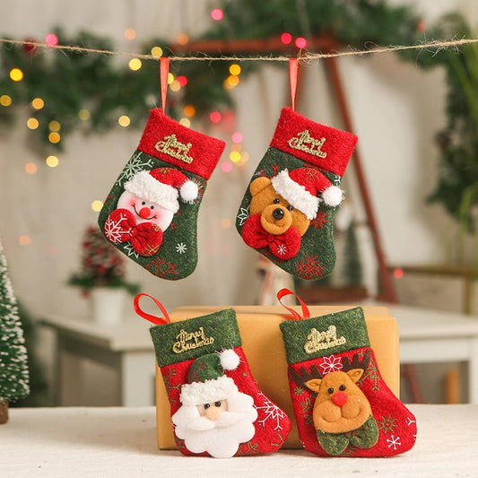 CWMS0923_Christmas Stocking Goodie Bag Hanging Ornament
