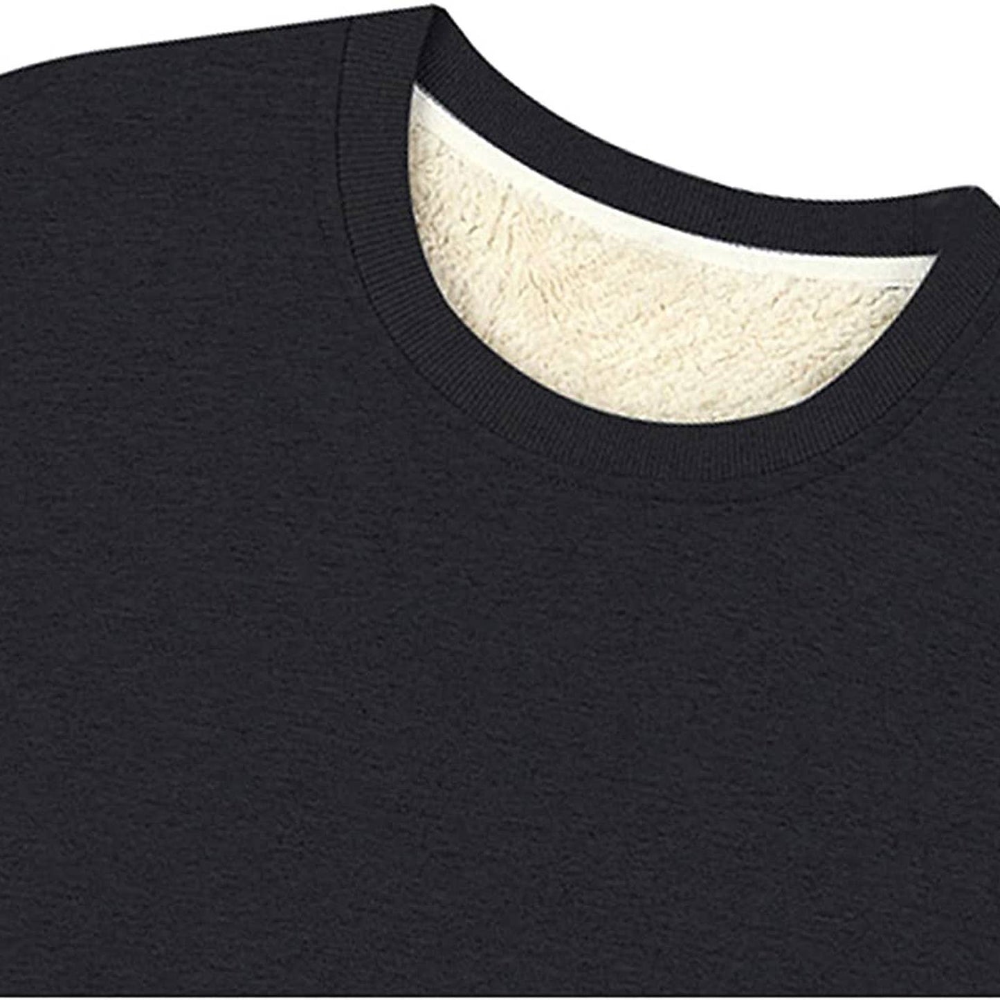 CREW-NECK THICKENED TO WEAR A BOTTOM HOODIE