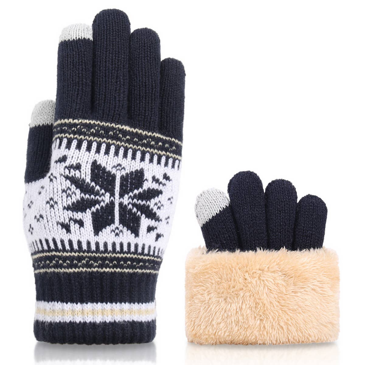 DOUBLE-LAYER COLD-PROOF WARM KNITTED GLOVES_CWAG0131